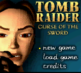 Tomb Raider - Curse of the Sword Title Screen
